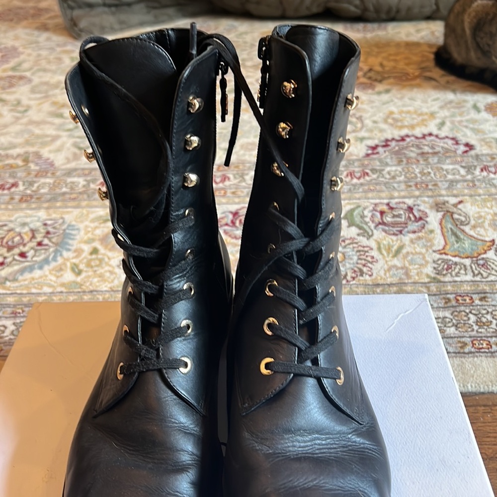 Stuart Weitzman combat booties - Picture 3 of 5